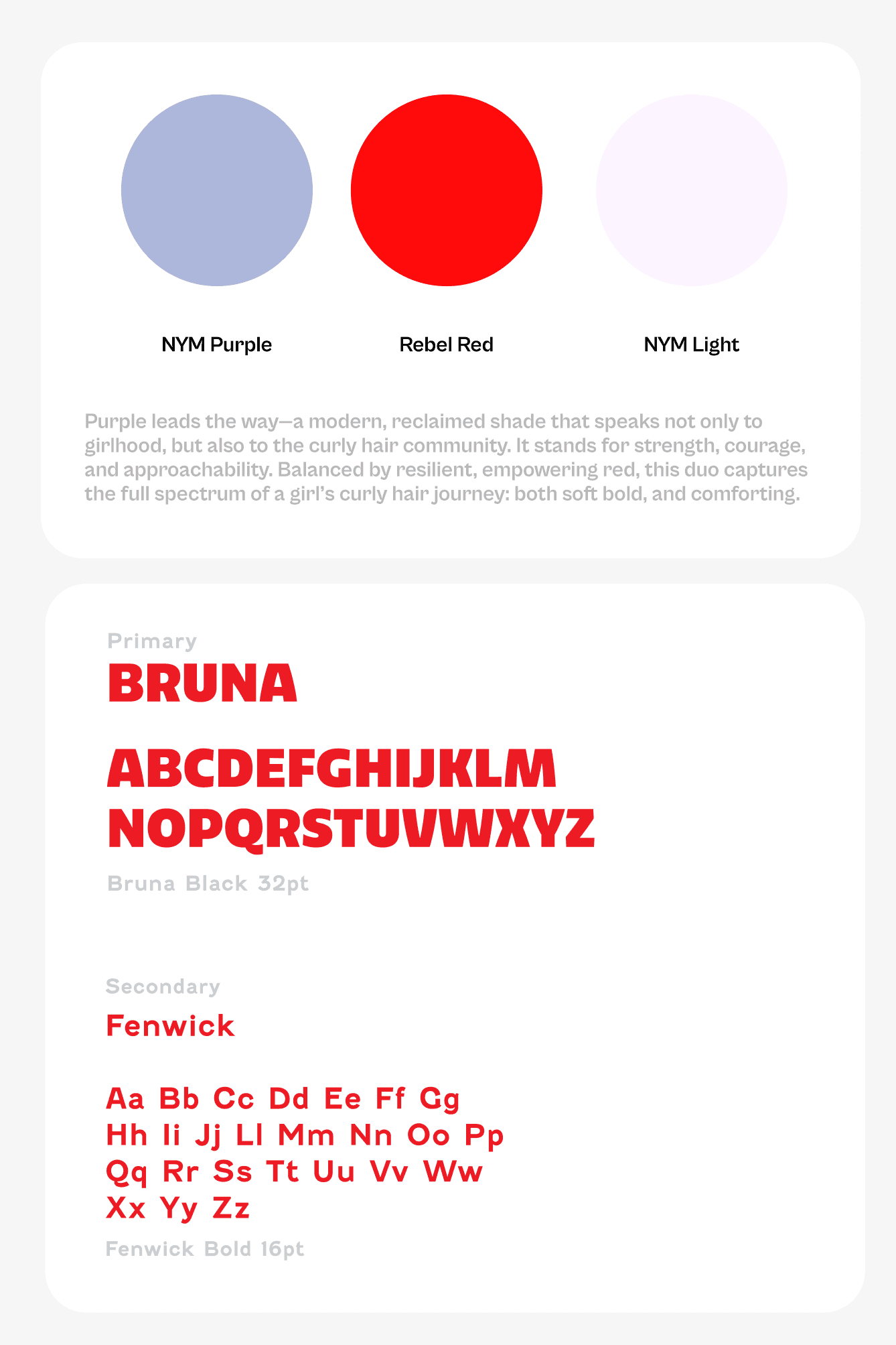 Not Your Mother's brand guidelines