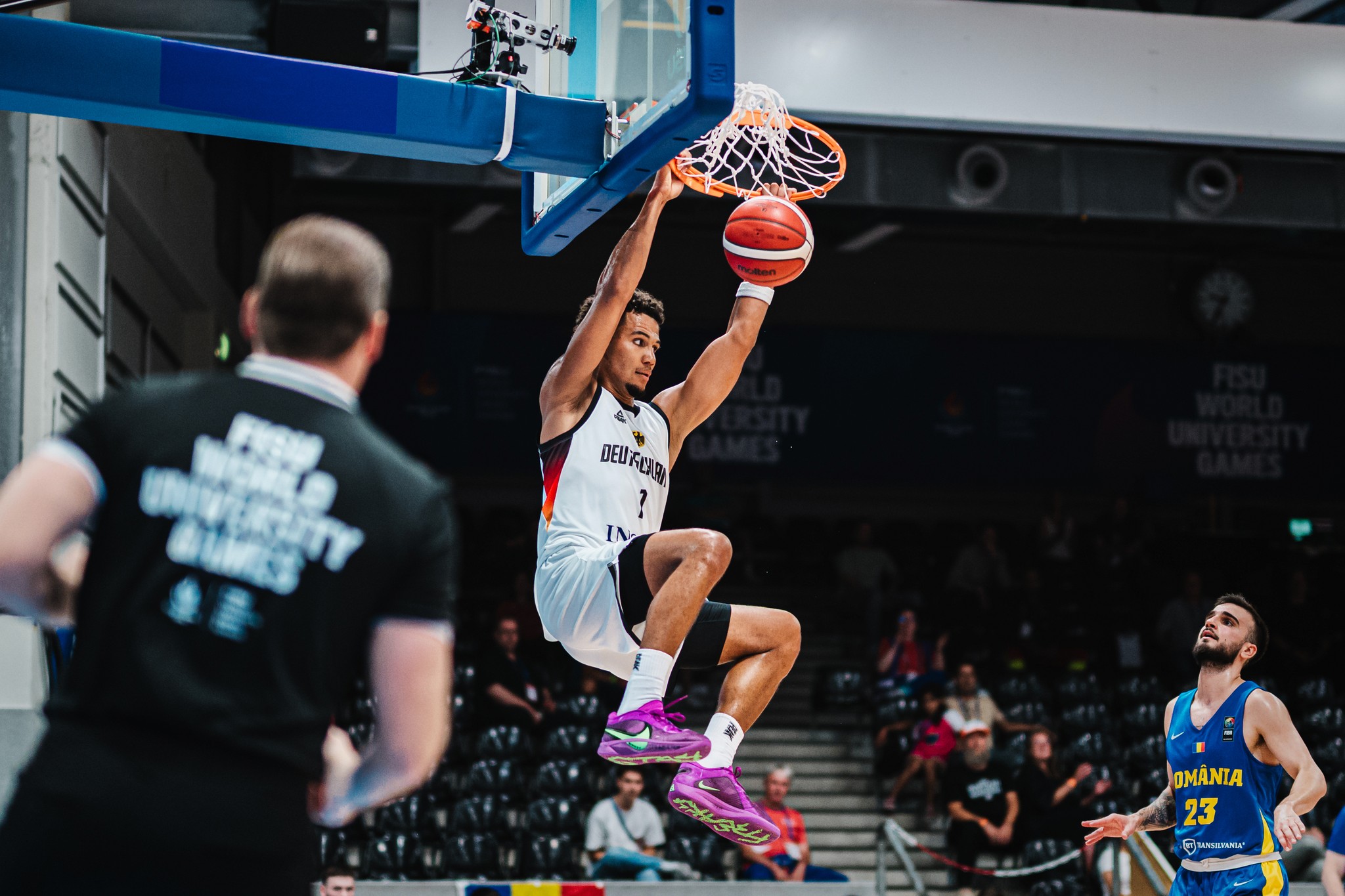 Women On Neon Background