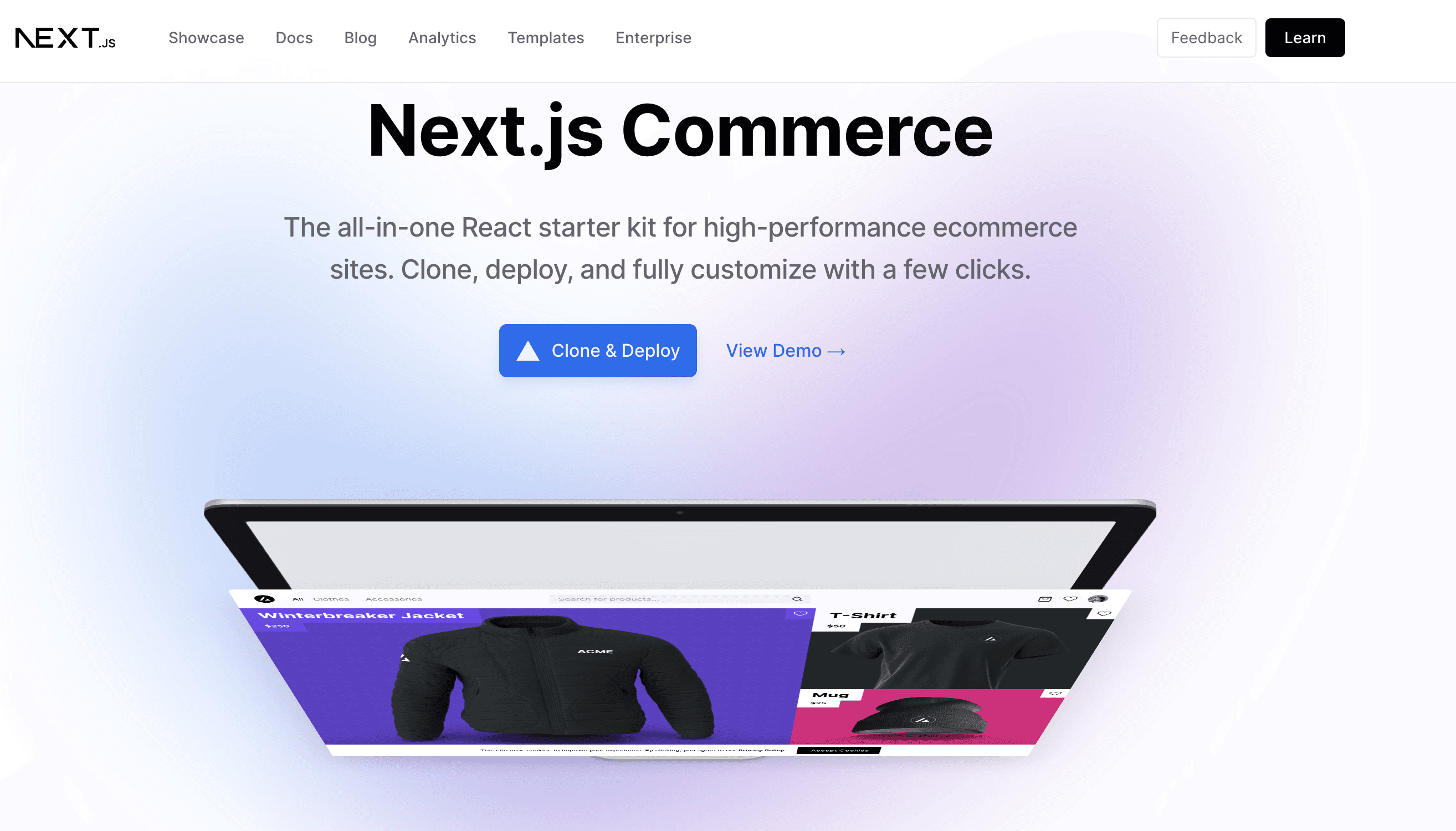 headless ecommerce setup with next js and rally 