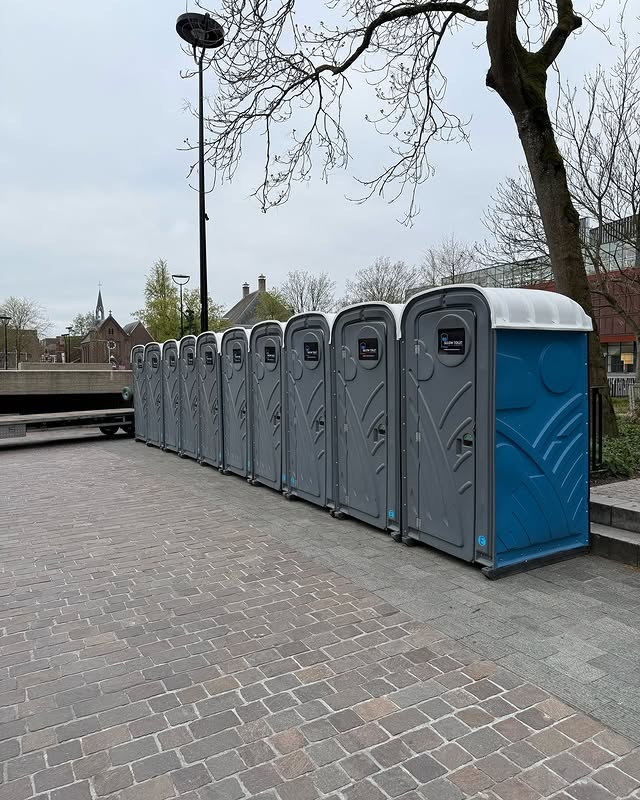 Mobiele toiletten op locatie