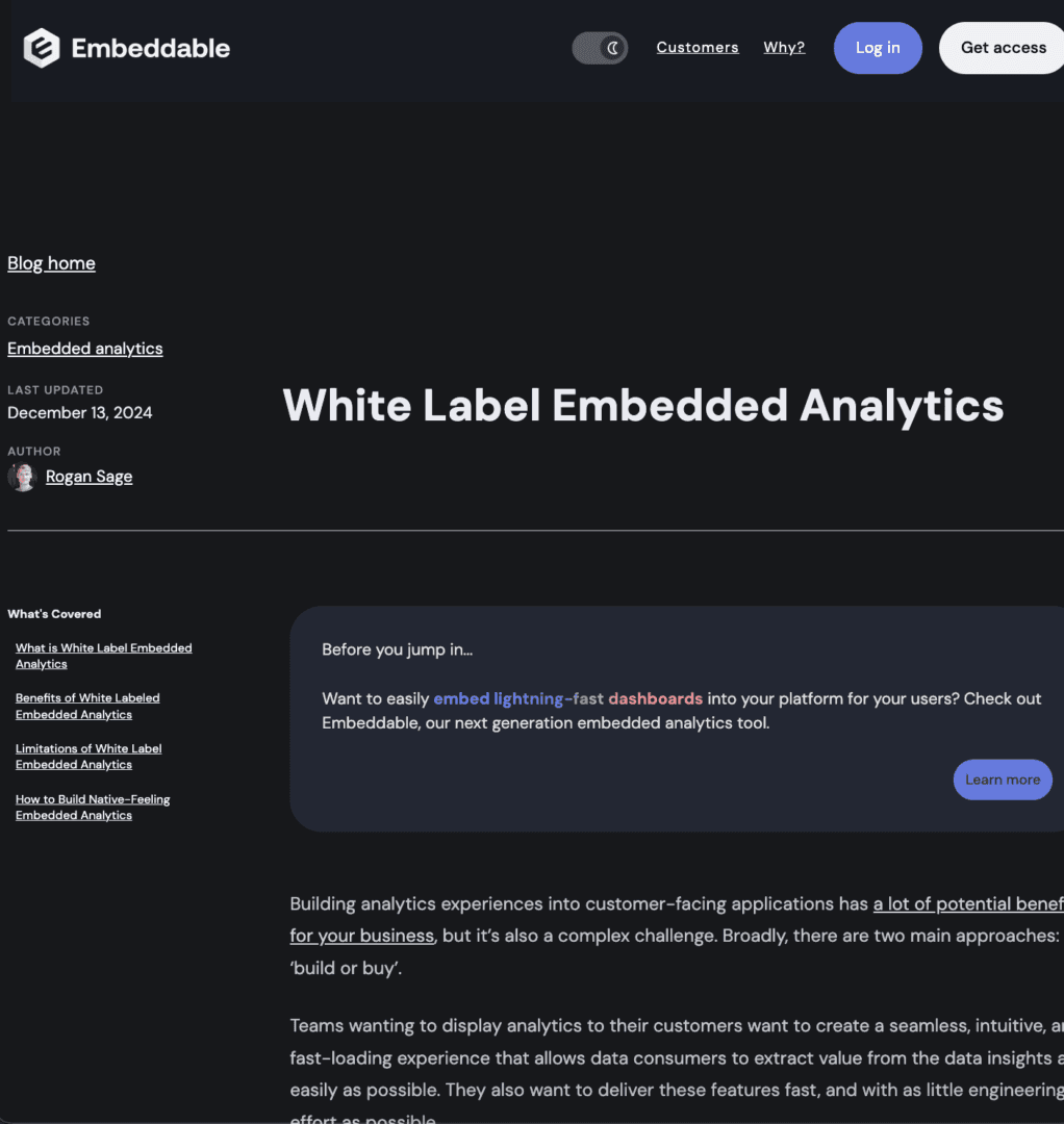 Marketing spotlight: Embeddable demand generation