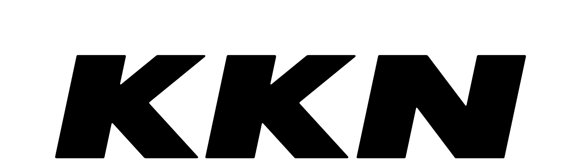 KKN x MUNIQ partnership logo in black
