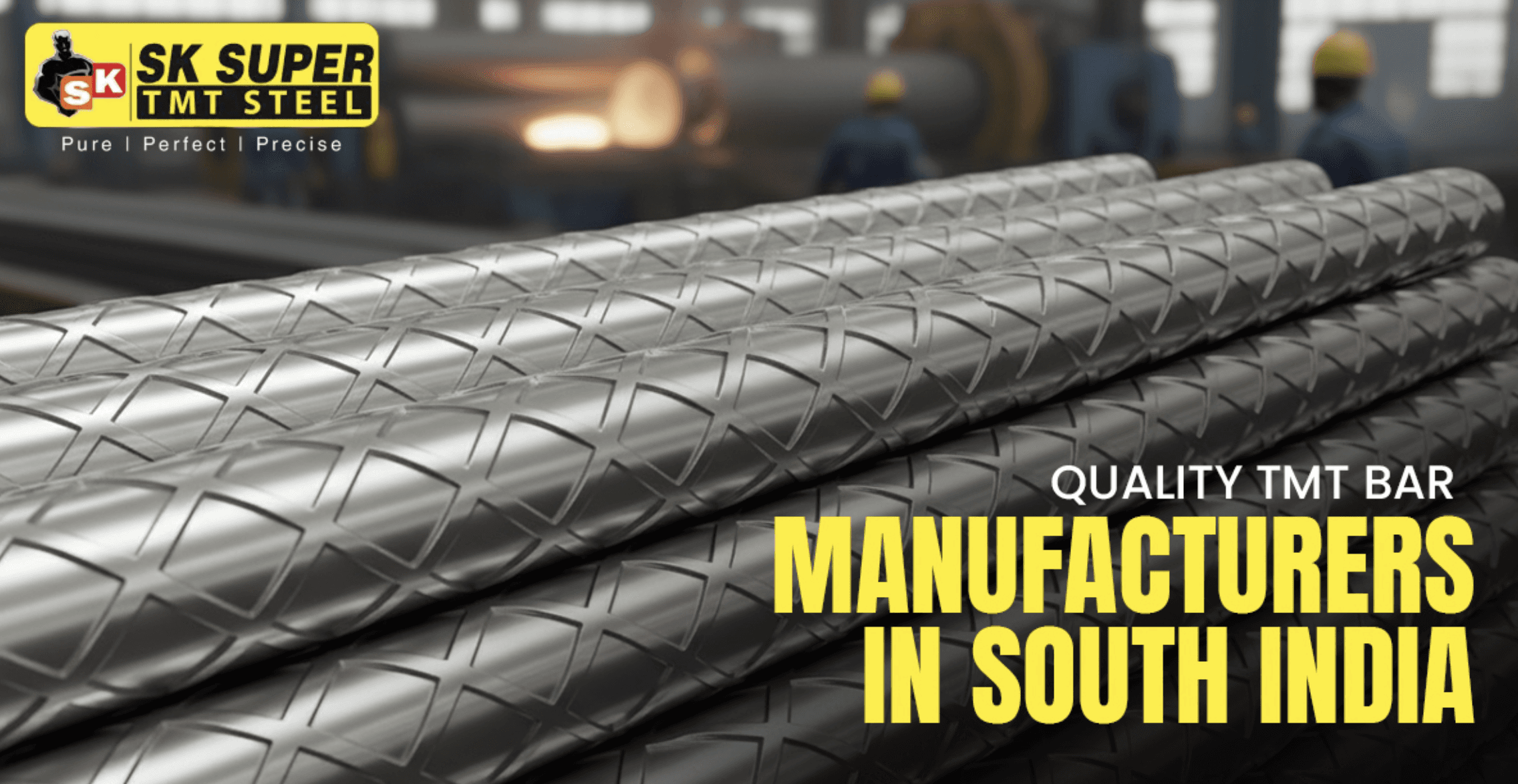 Quality TMT bar manufacturers in south india