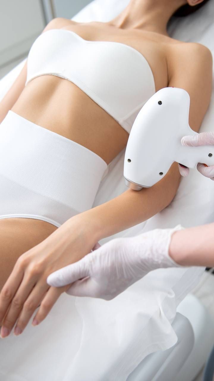 Jawline Filler Treatment Being Performed