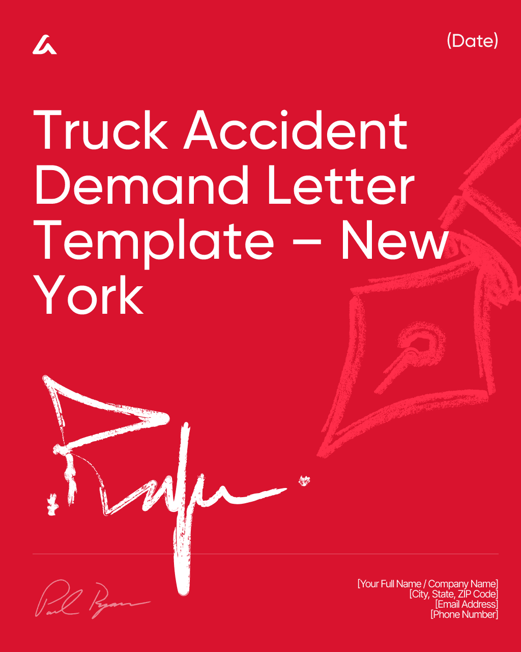 Truck Accident Demand Letter Template – New York