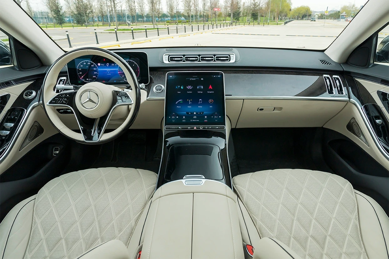 mercedes classe S interieur avant