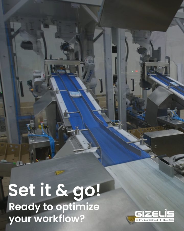 Gizelis Robotics post: Packaging robot