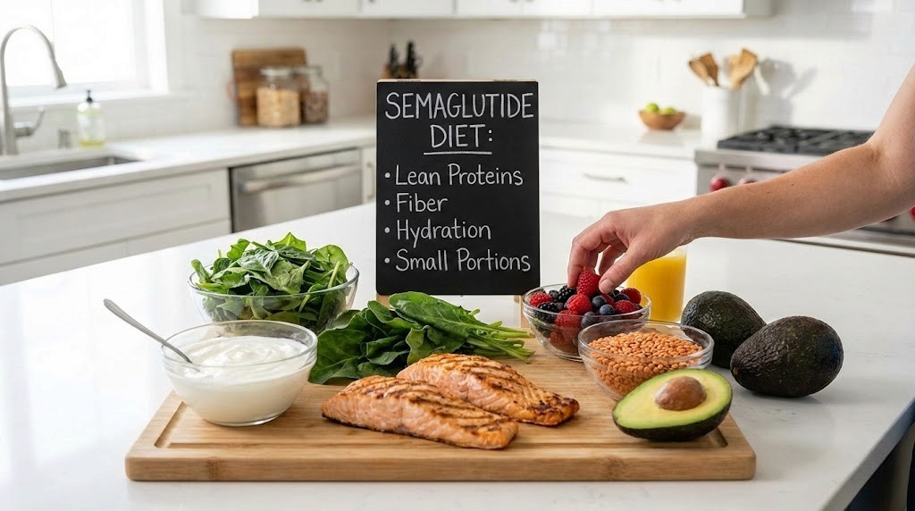 List of foods to eat while on semaglutide for maximum results