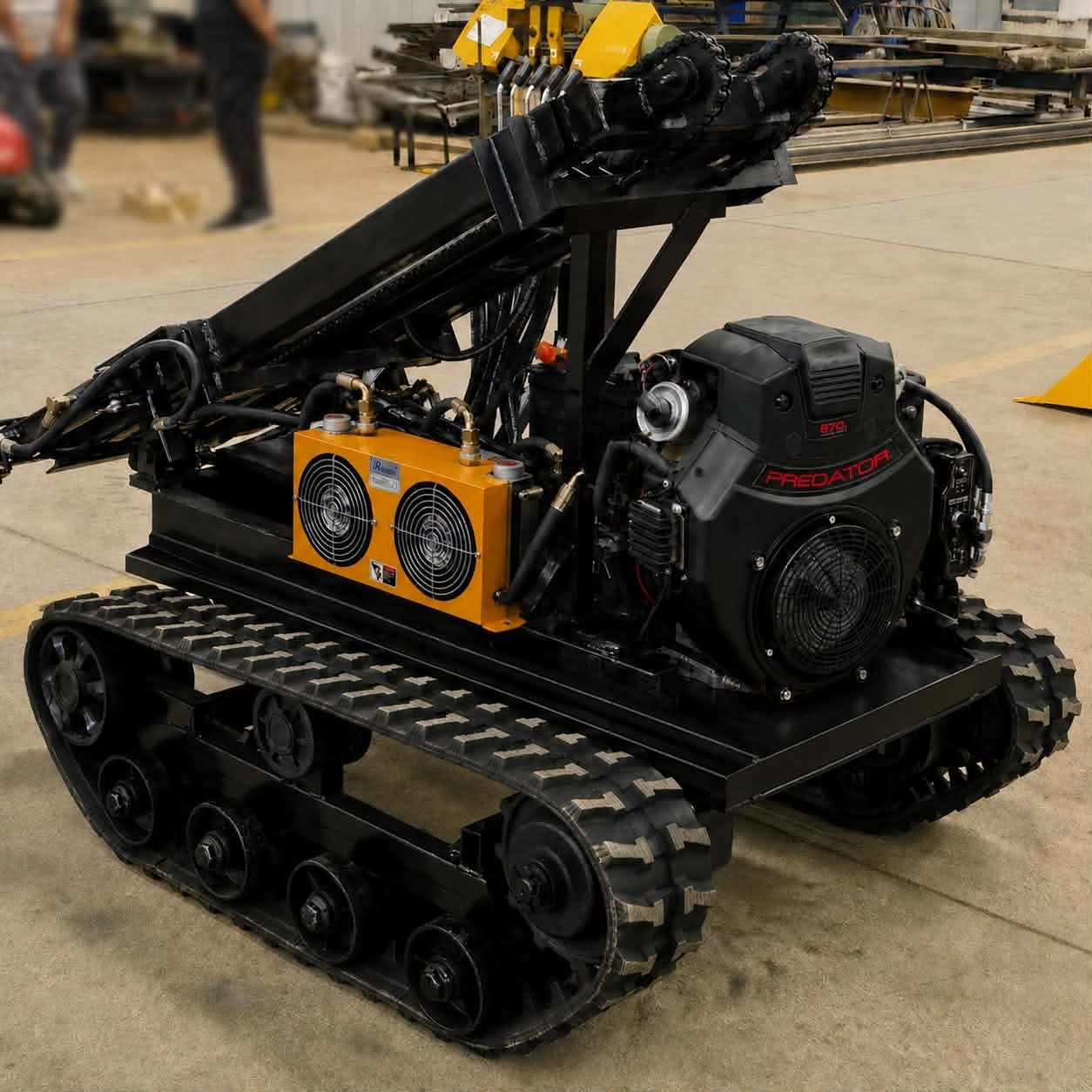 Predator installation machine