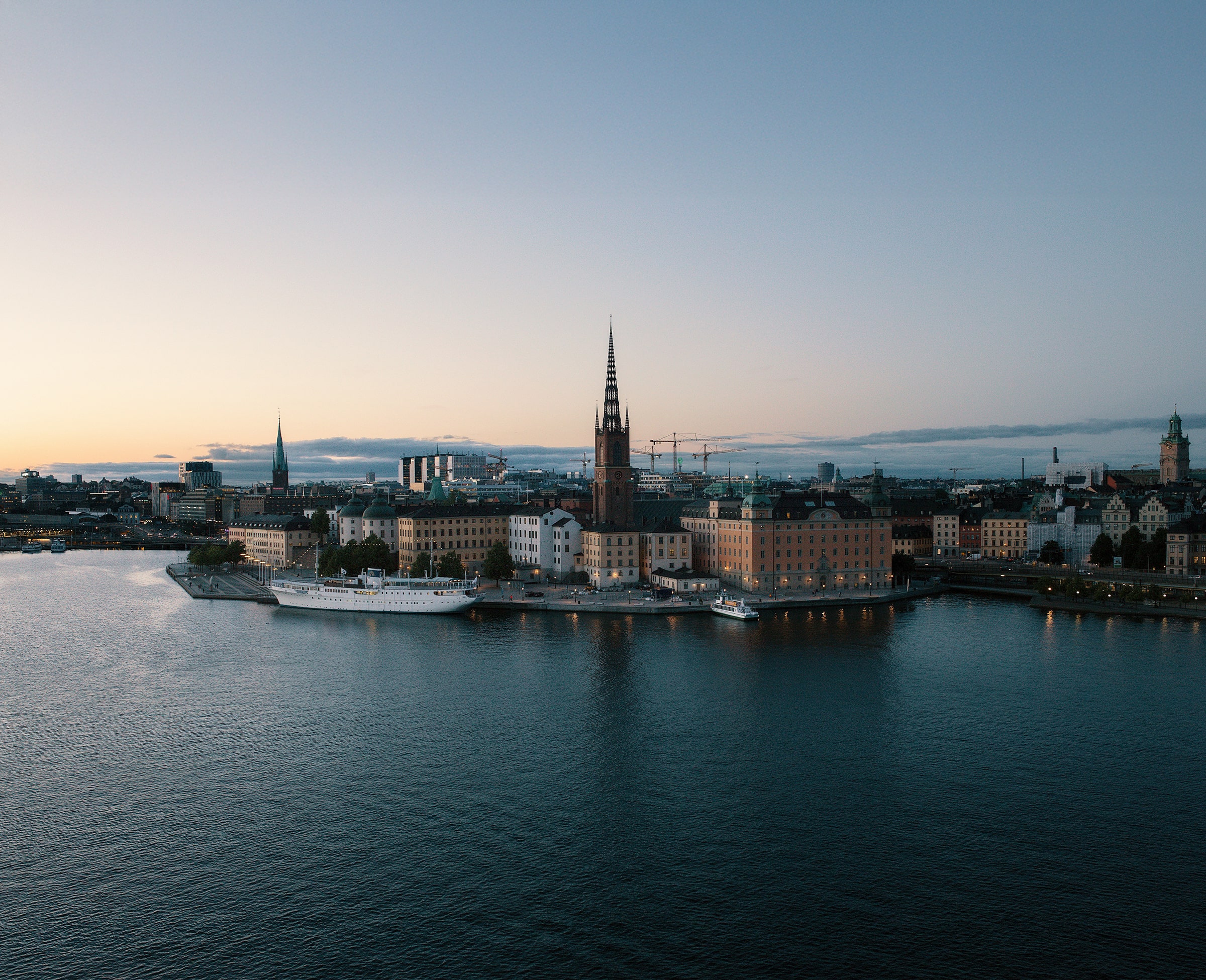 Luchtfoto van Stockholm