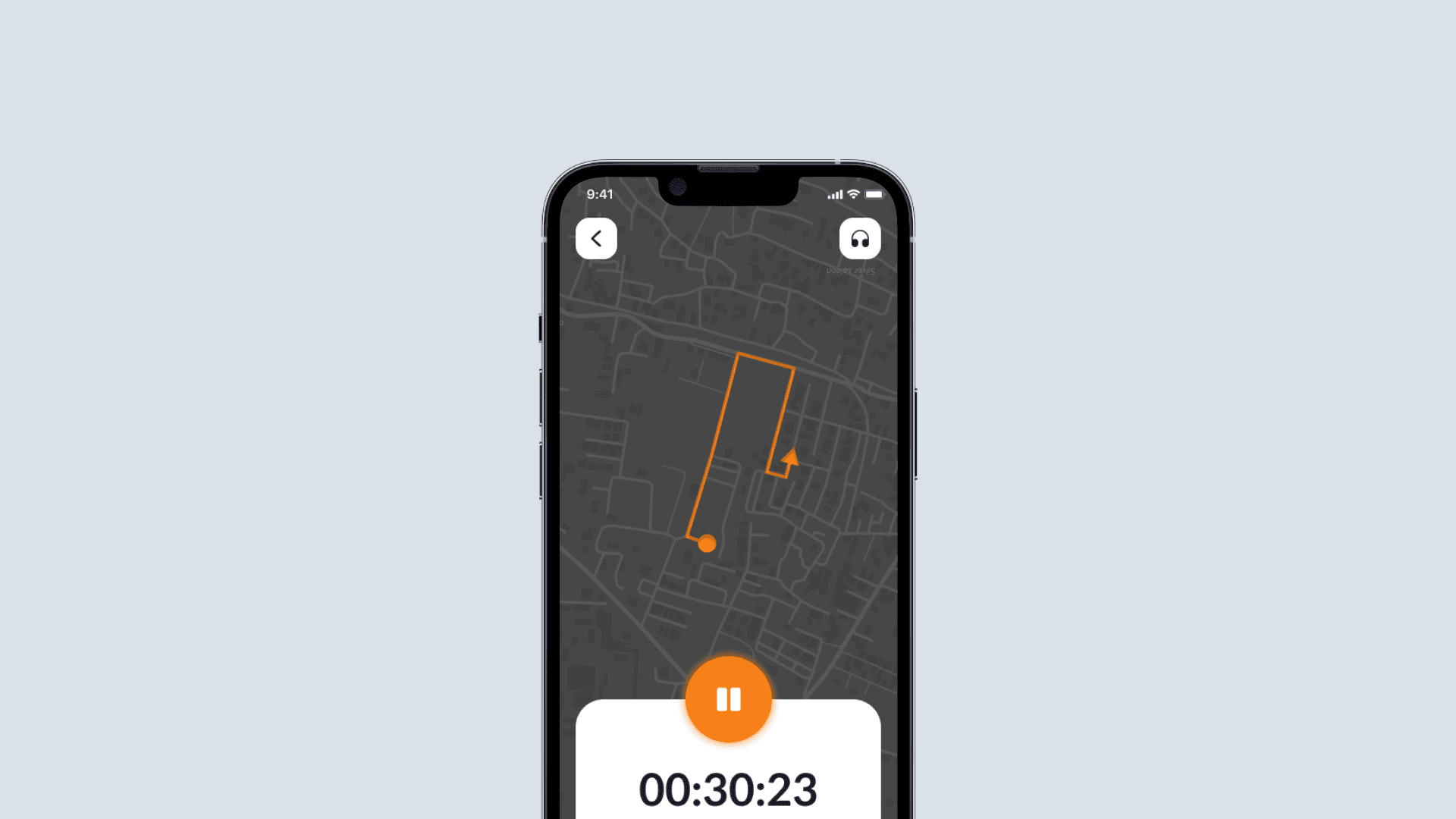 Revolv — Cycling Tracking App UI Design