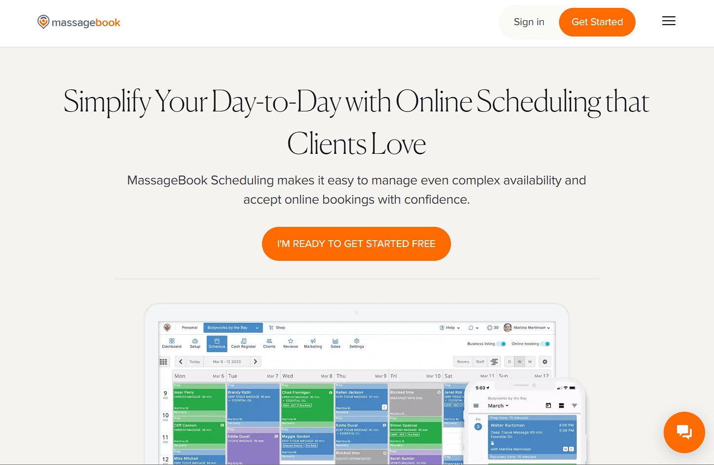 MassageBook