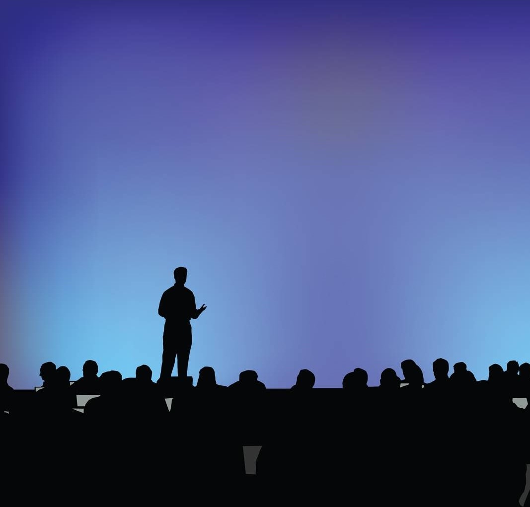 An abstract shape that representative of Film & Motion