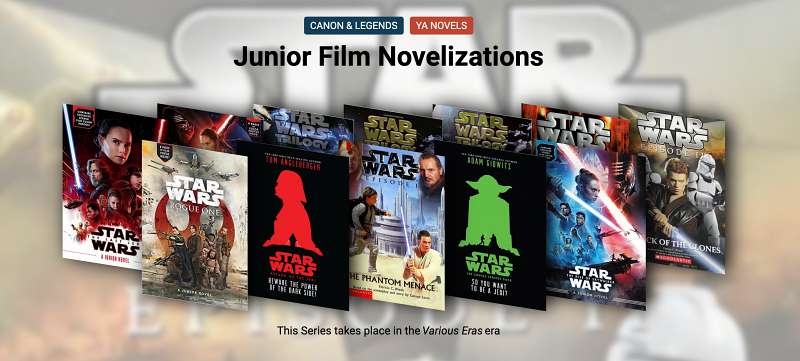 The Junior Film Novelizations Series