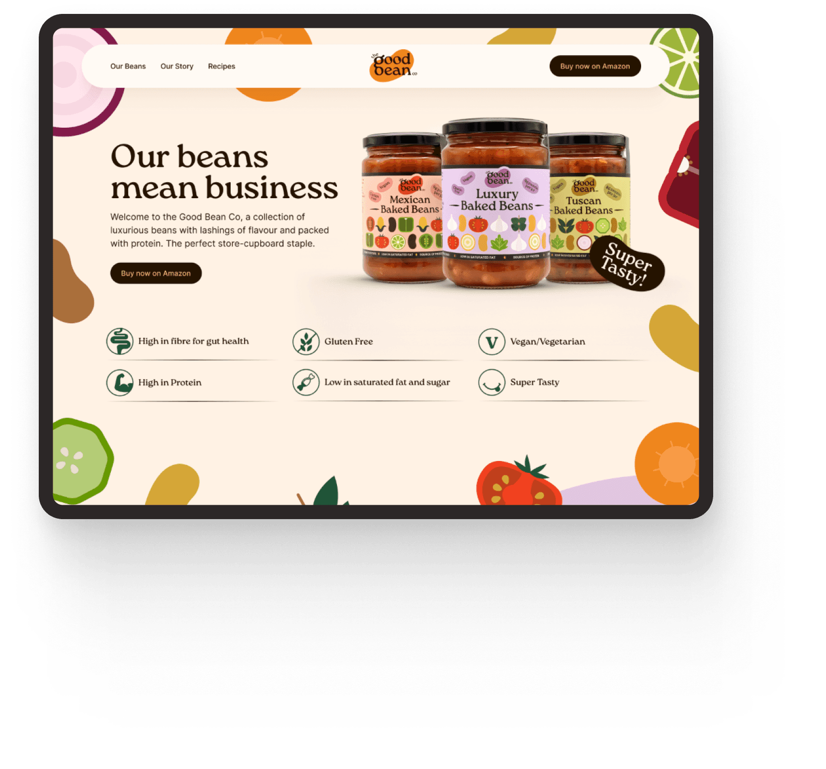 Good bean co Website