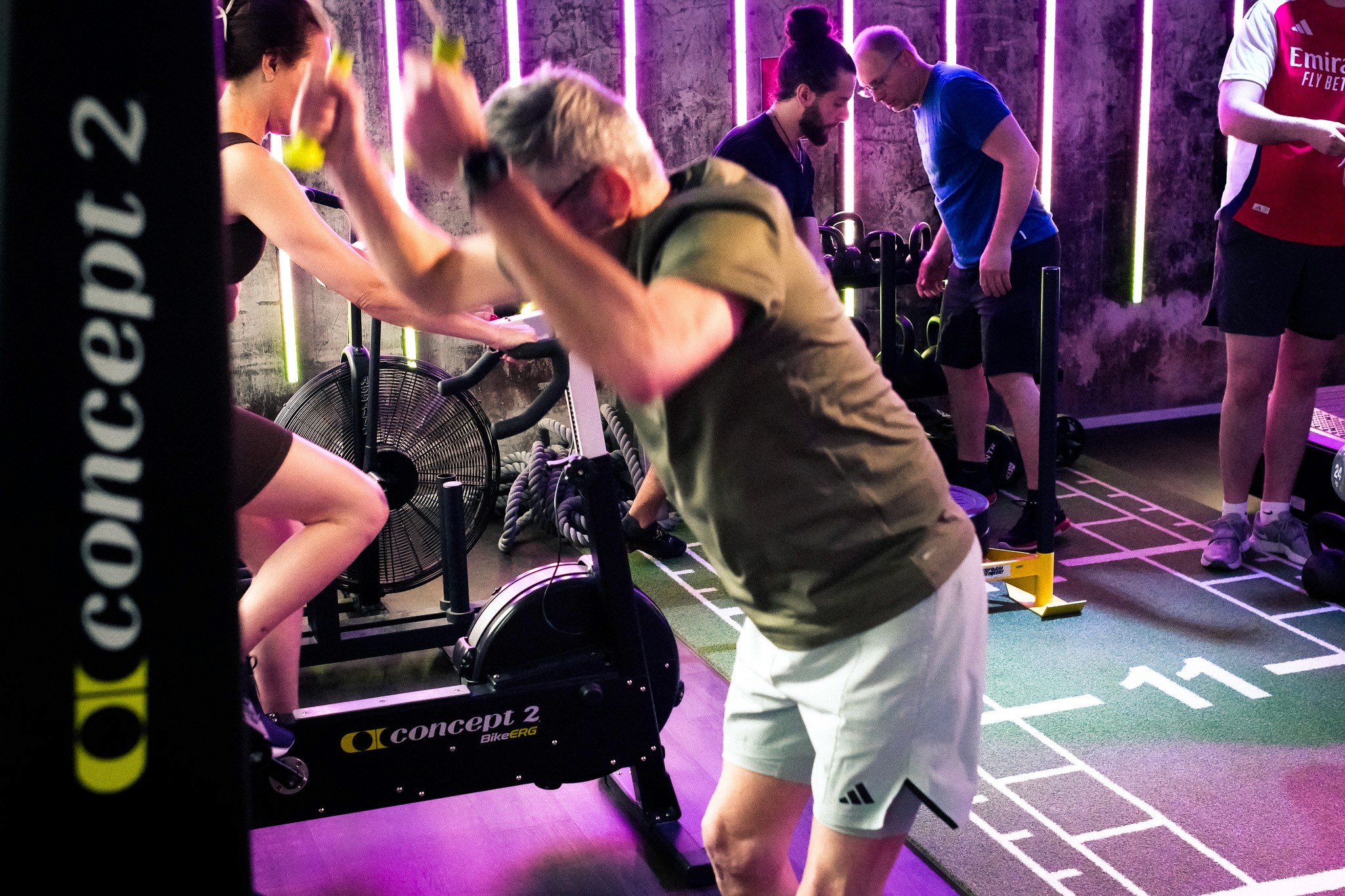 Force by Enggist Athlete am Ski Ergometer von Concept 2