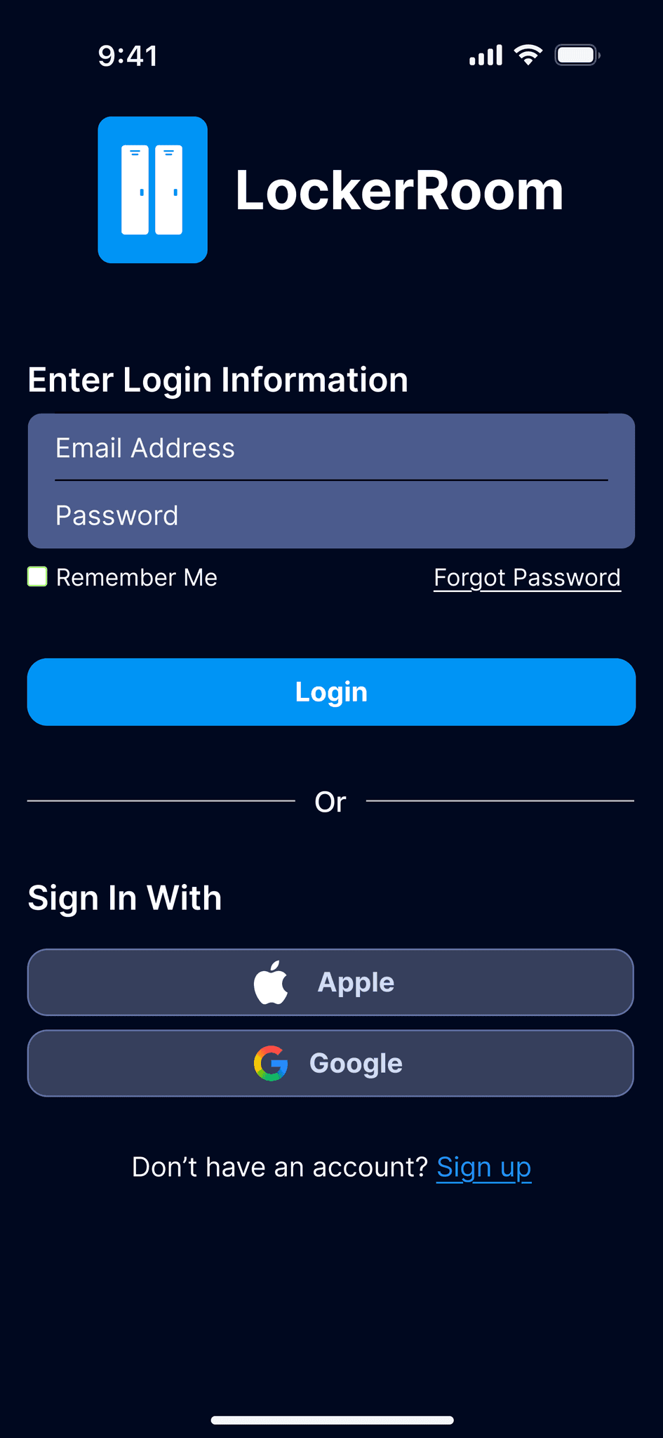 screen - onboarding