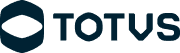 Logotipo da Totus, com design moderno, texto e emblema circular.