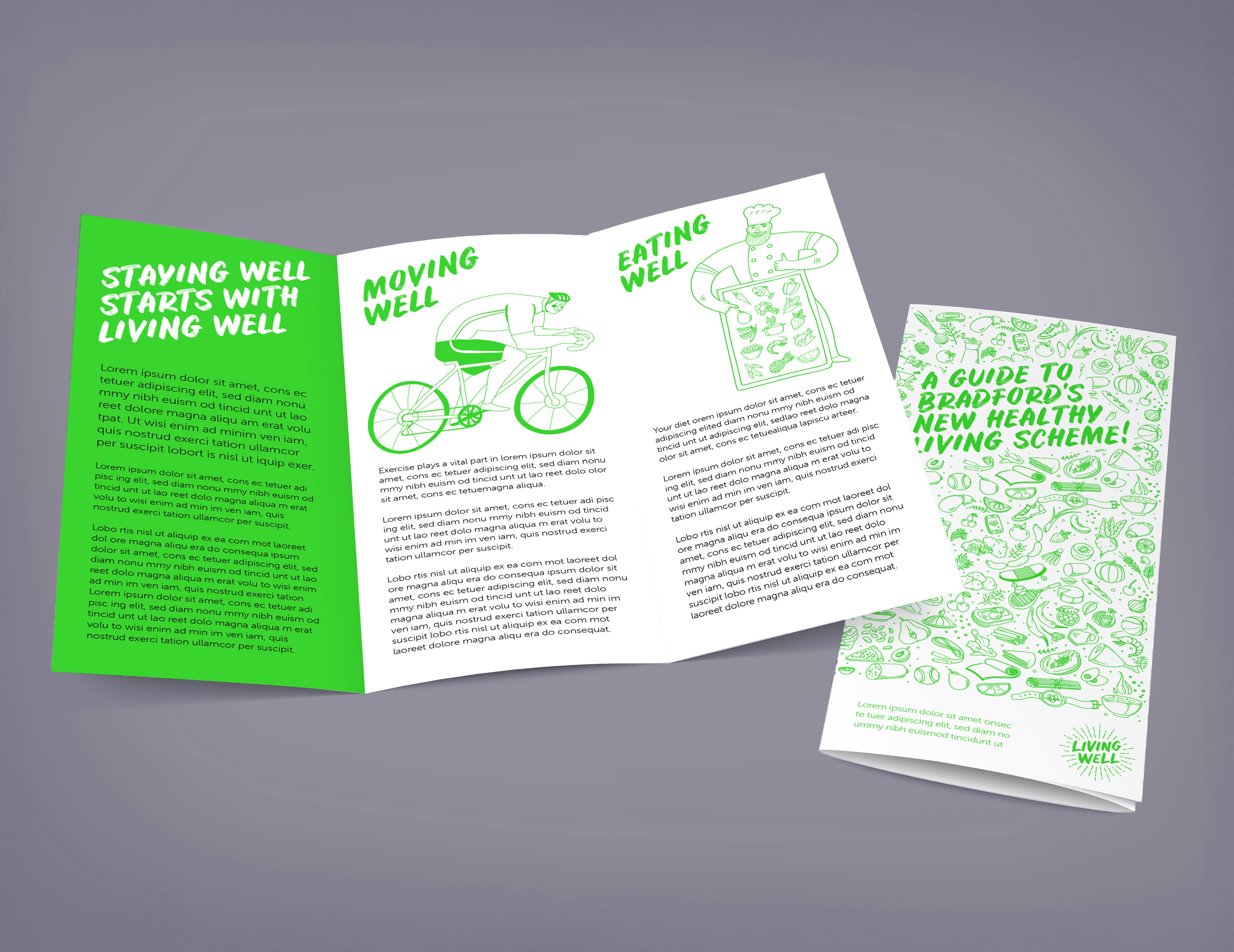 Bradford Living Well leaflet