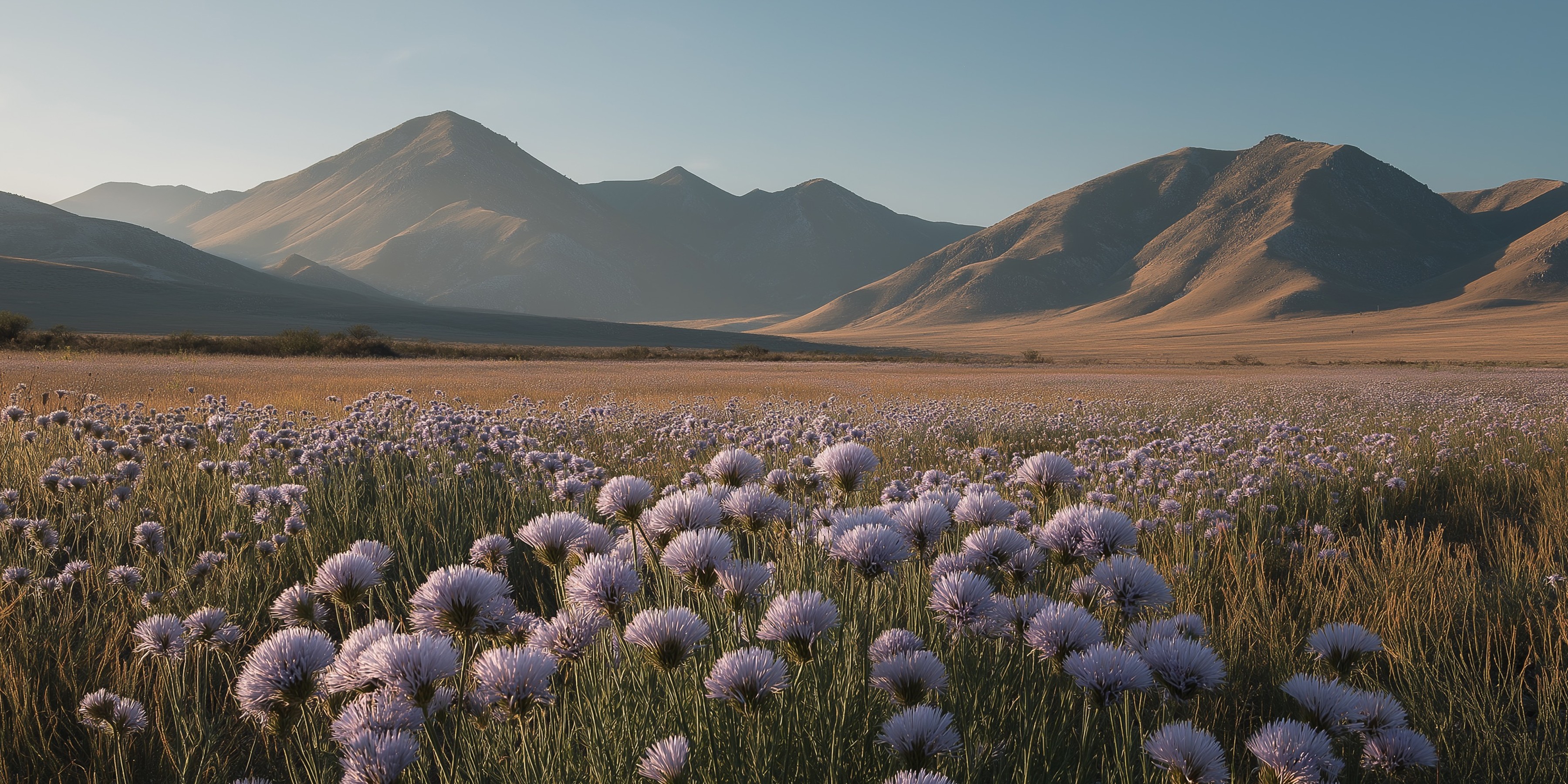 field-of-purple-flowers-with-mountains-in-distance