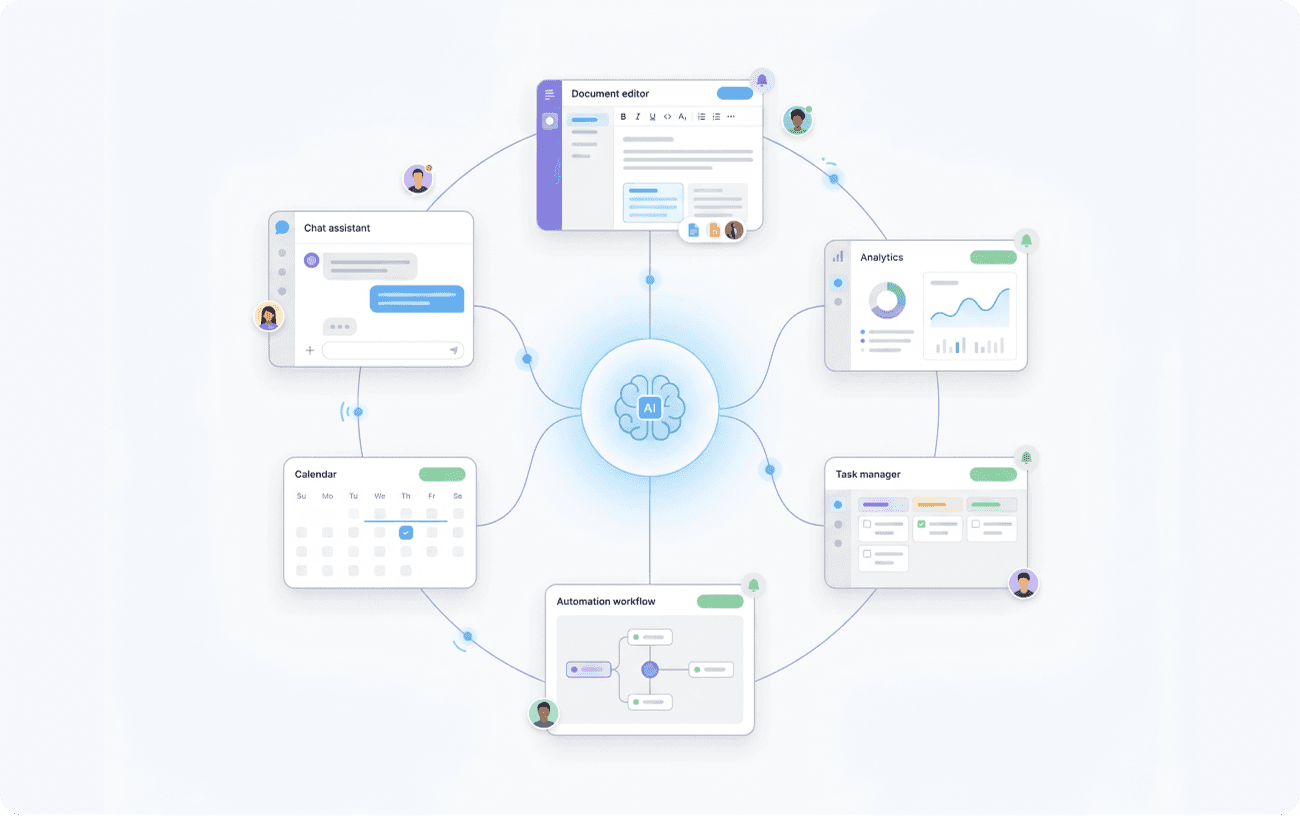 A detailed illustration of a human brain, showcasing its complex structure and folds.