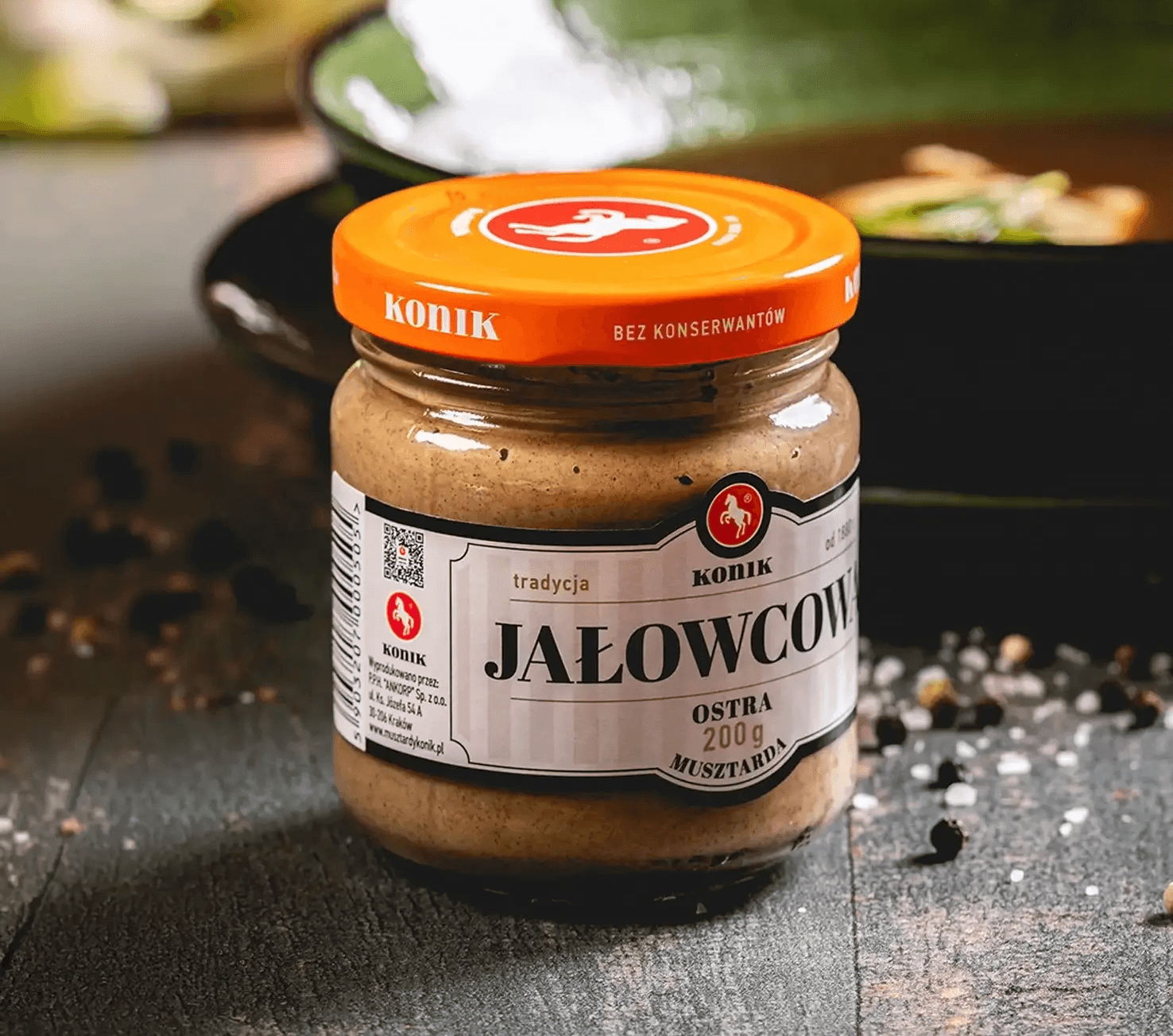 Jałowcowa musztarda Konik