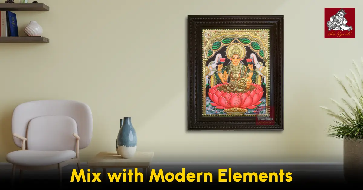 Mix with modern elements