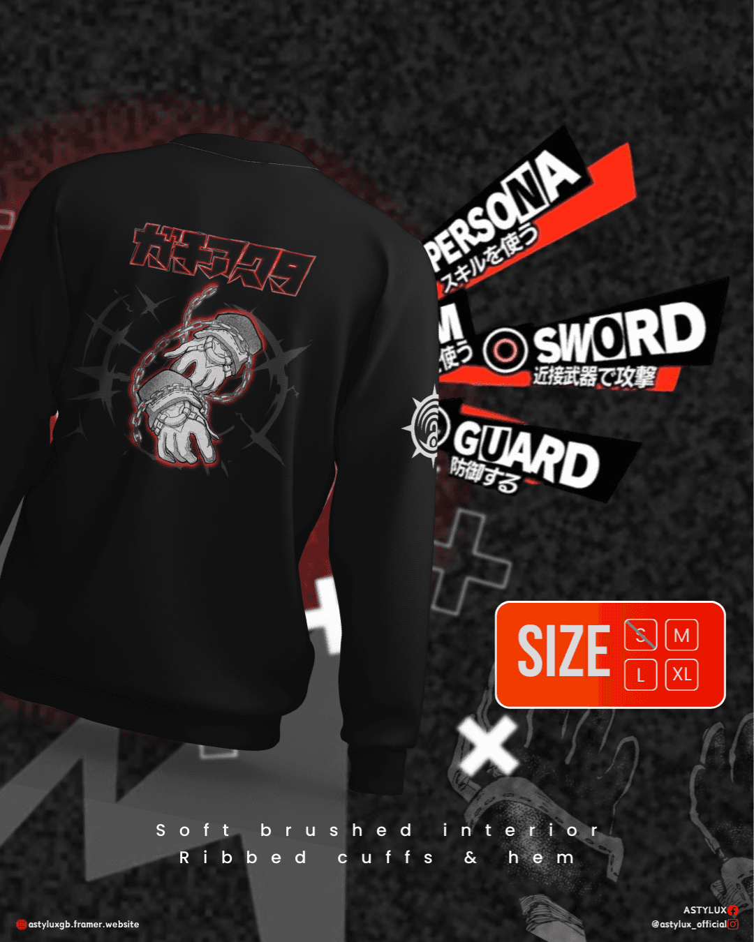 Scrap Oath - Limited Edition Rudo Inspired Gachiakuta Premium Sweatshirt