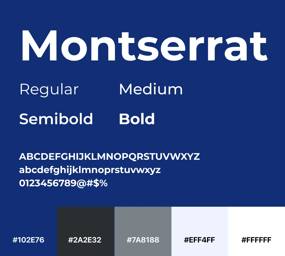 Visual design system for Launch featuring the Montserrat typography hierarchy and a professional blue-centric color palette for a cross-platform automotive marketplace.
