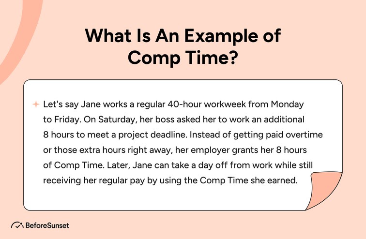 What Is An Example of Comp Time?