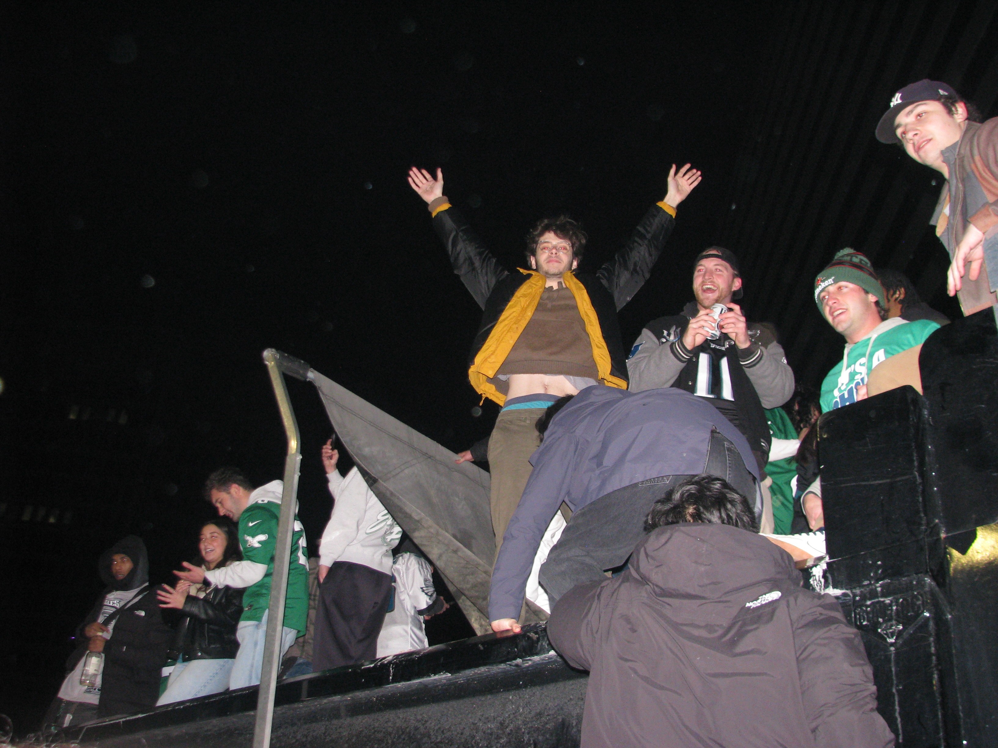 AN UNHAPPY OFFICER AT MUSIKFEST, PREPARING TO DISPLACE FESTIVAL GOERS. CANON POWERSHOT. FALL 2025. BETHLEHEM, PA.