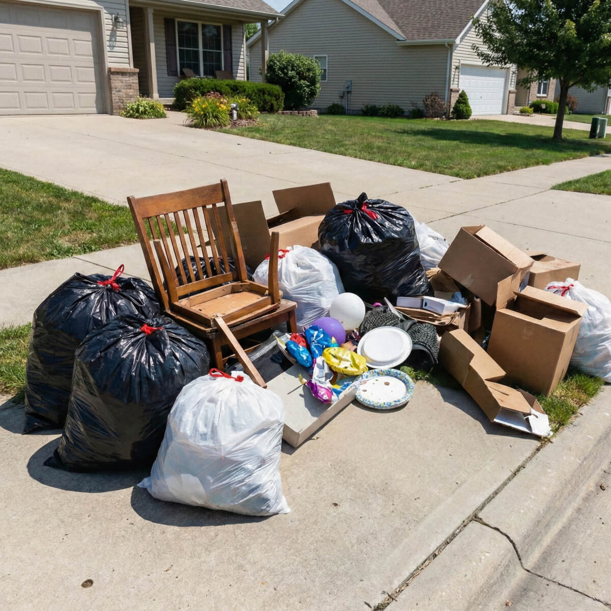 Lake City Junk Removal trash removal examples