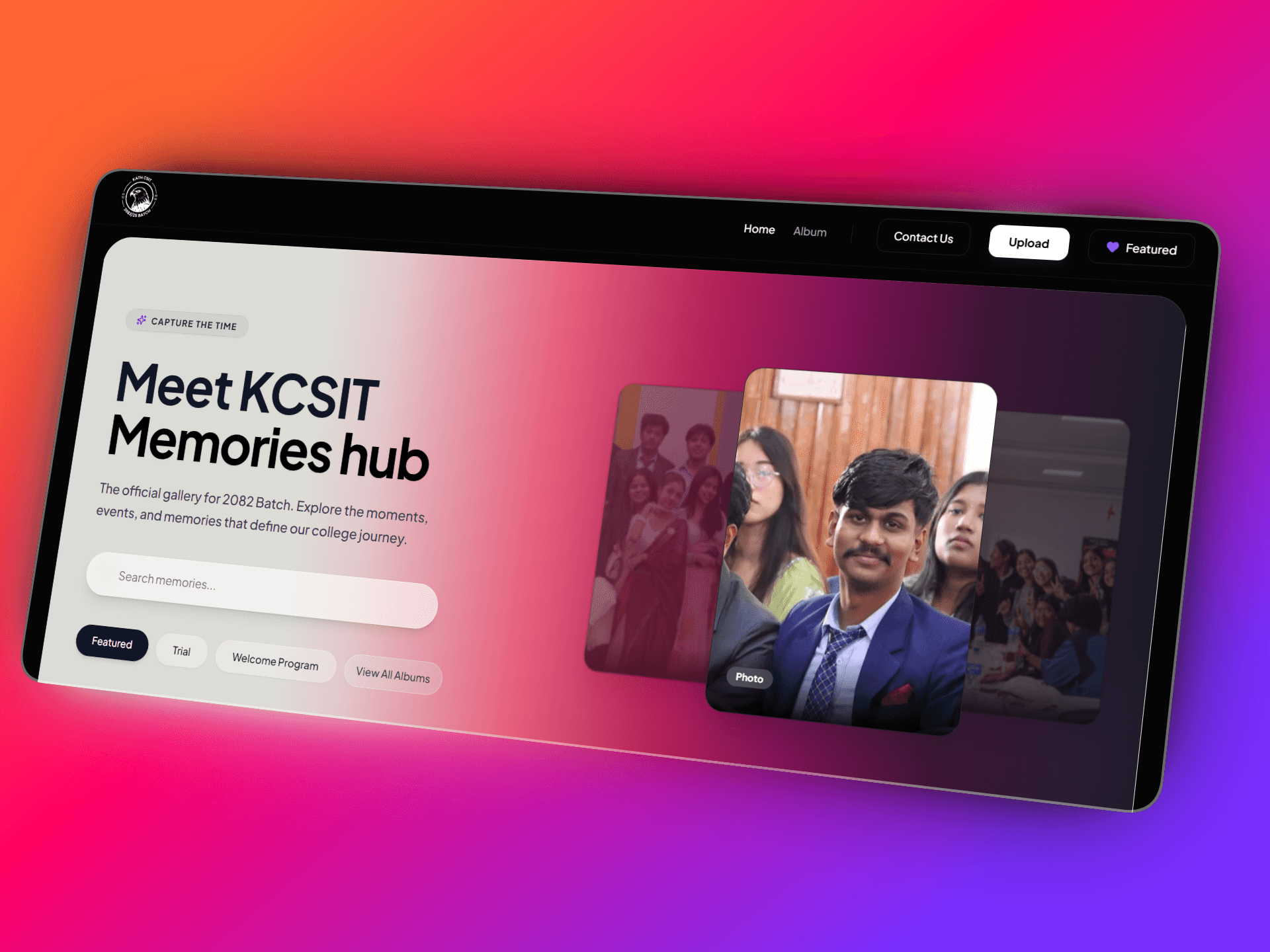The official app for dumping your memories