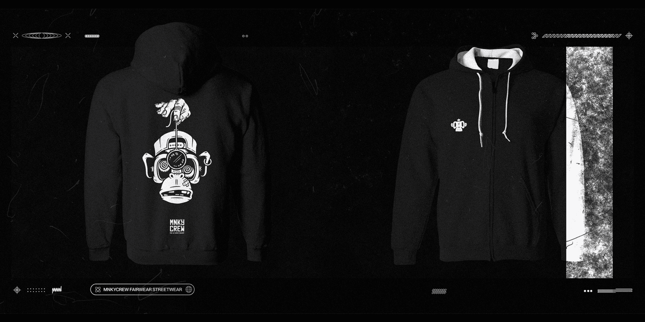 Hoodie mnkycrew