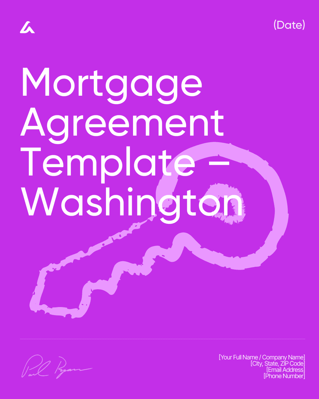 Mortgage Agreement Template – Washington