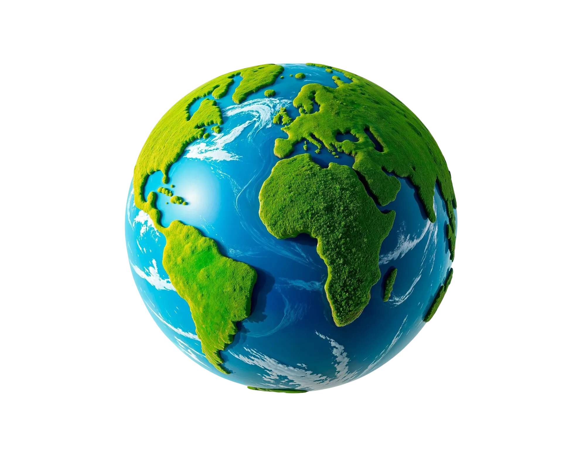 Globo terrestre simbolizando viagens pelo mundo