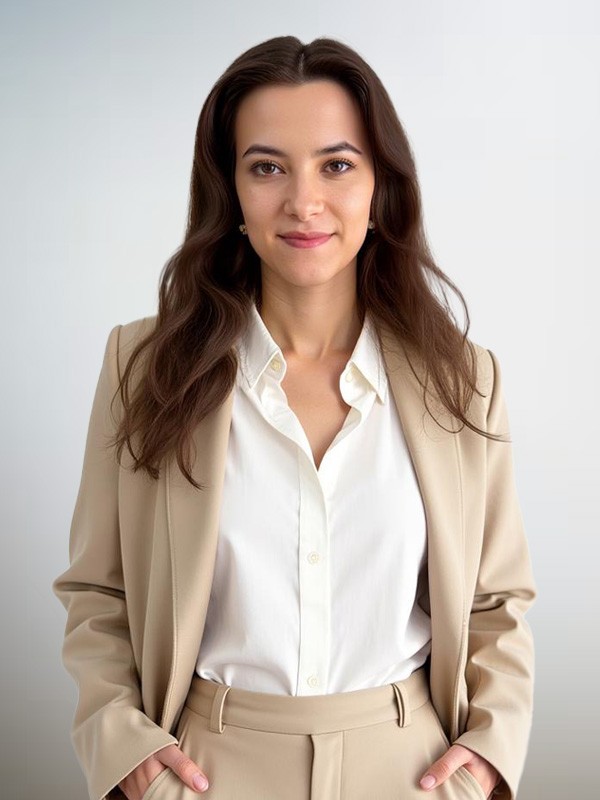 woman in white and black stripe shirt sitting on brown rock