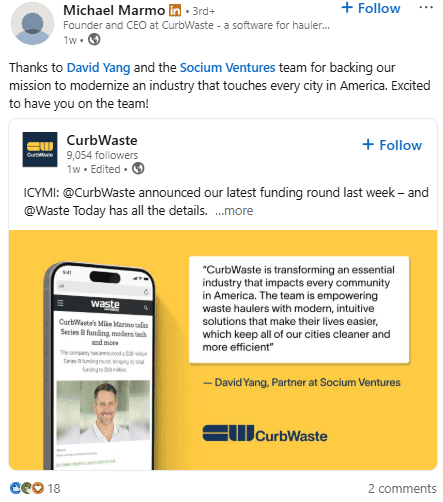 Marketing Spotlight: CurbWaste Marketing Strategy Leadership Presence Analysis