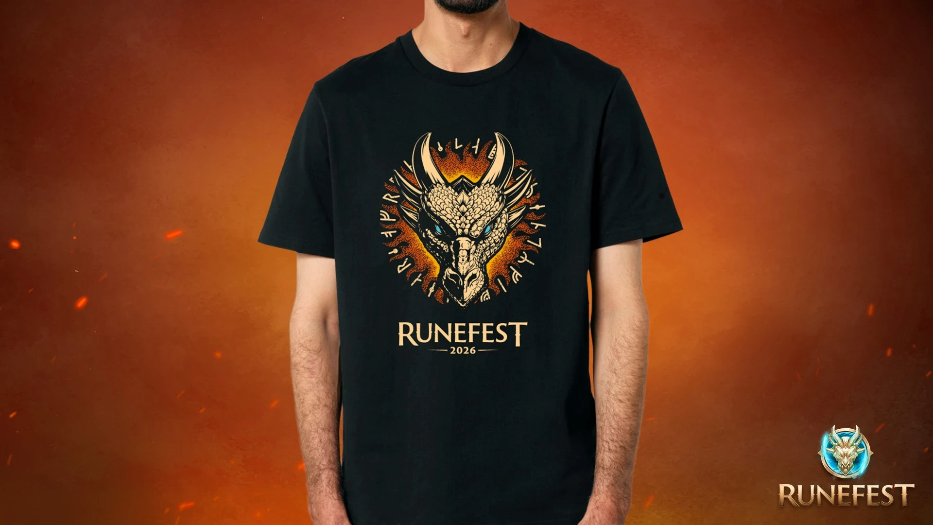 RuneFest 2026 Short Sleeved T-Shirt