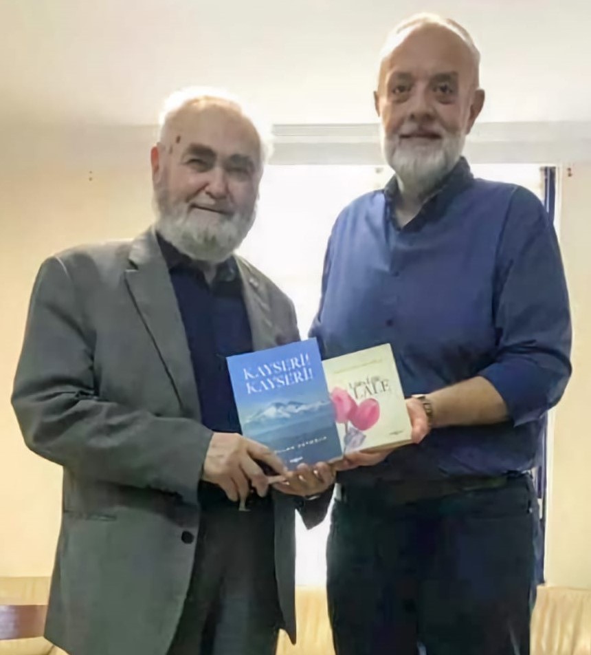 Kayserili Şair ve Yazar Abdullah Satoğlu Derneğimizi Ziyaret Etti