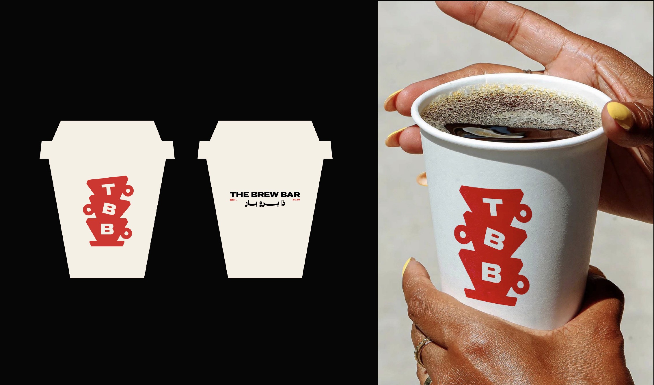 Black and white portrait photo