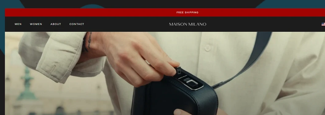 Maison Milano email design