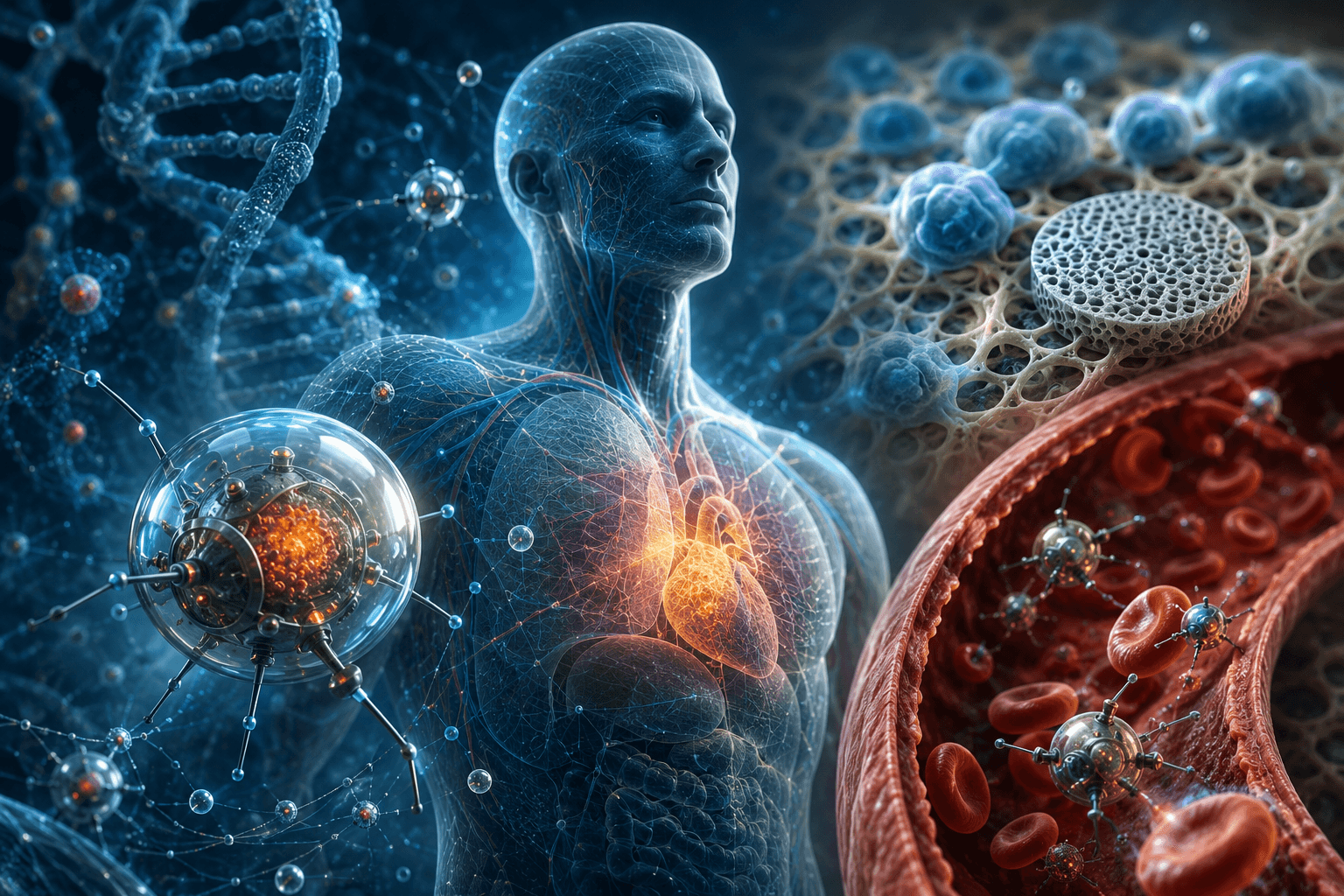Nanoteknoloji İnsan Bedenini Nasıl Değiştirecek? Tıp, Malzeme ve Etik başlıklı makalenin kapak resmi