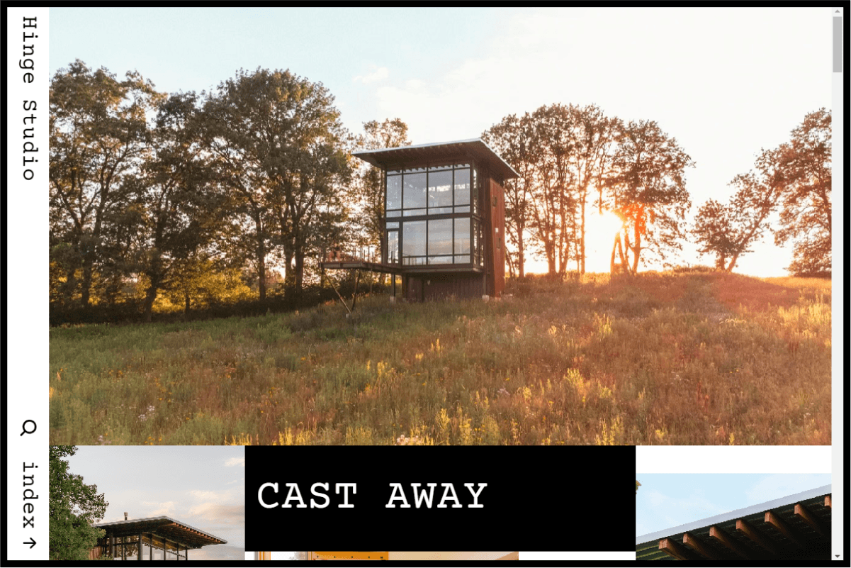 the cover image of hinge studio framer template