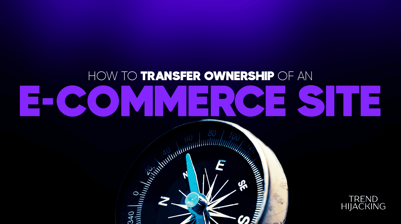 transferring ownership of ecommerce site