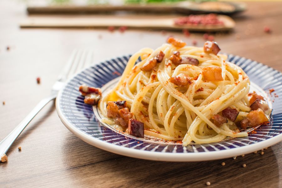 Carbonara con guanciale