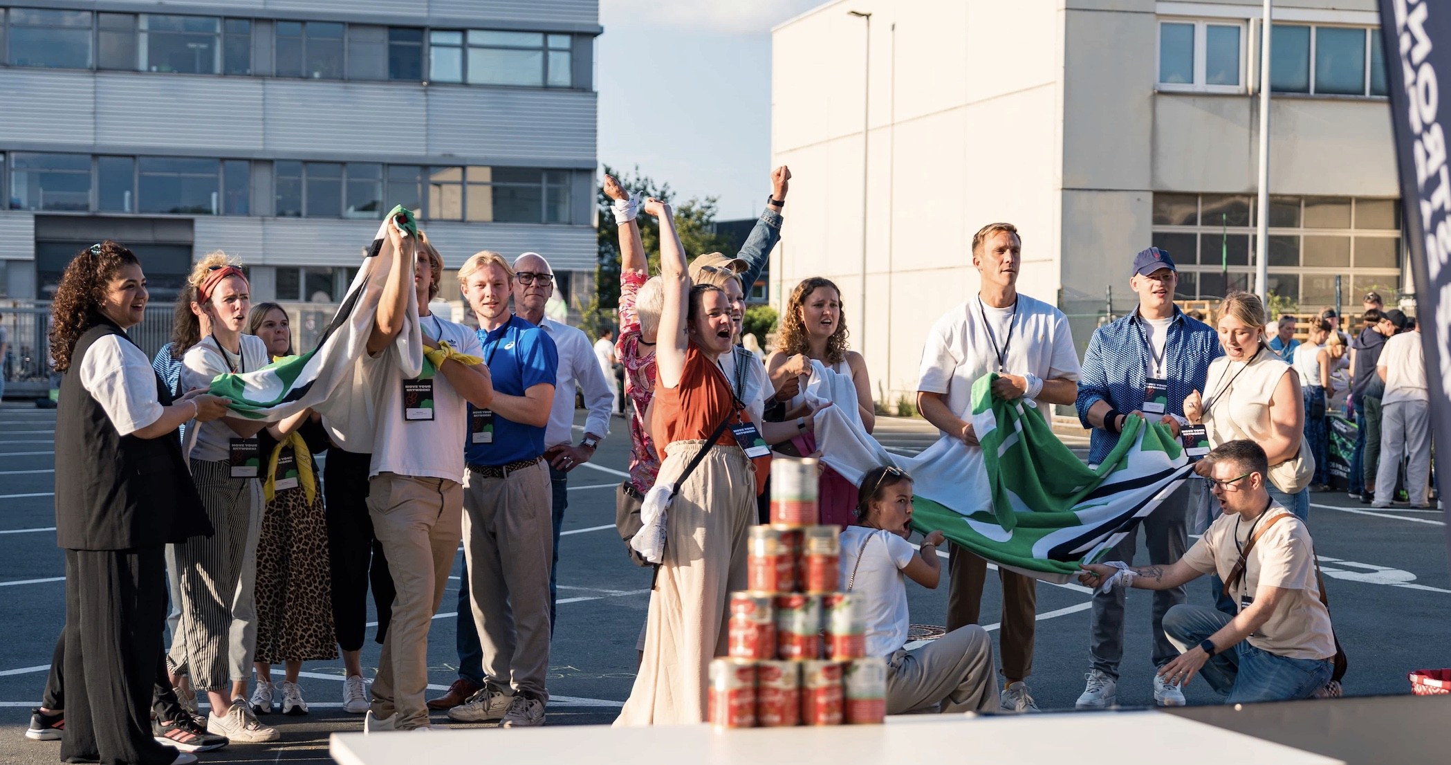 Teilnehmende eines Recruiting-Events in Münster