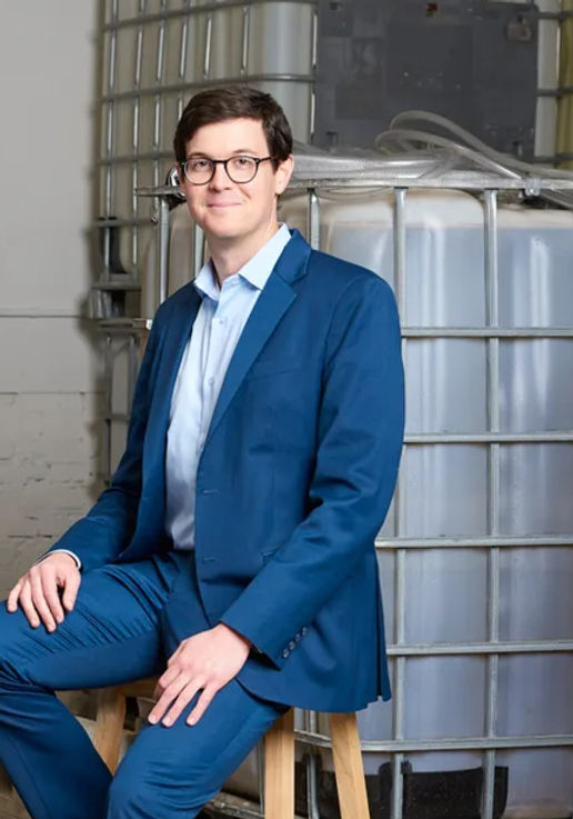 Founder Dave with some brine