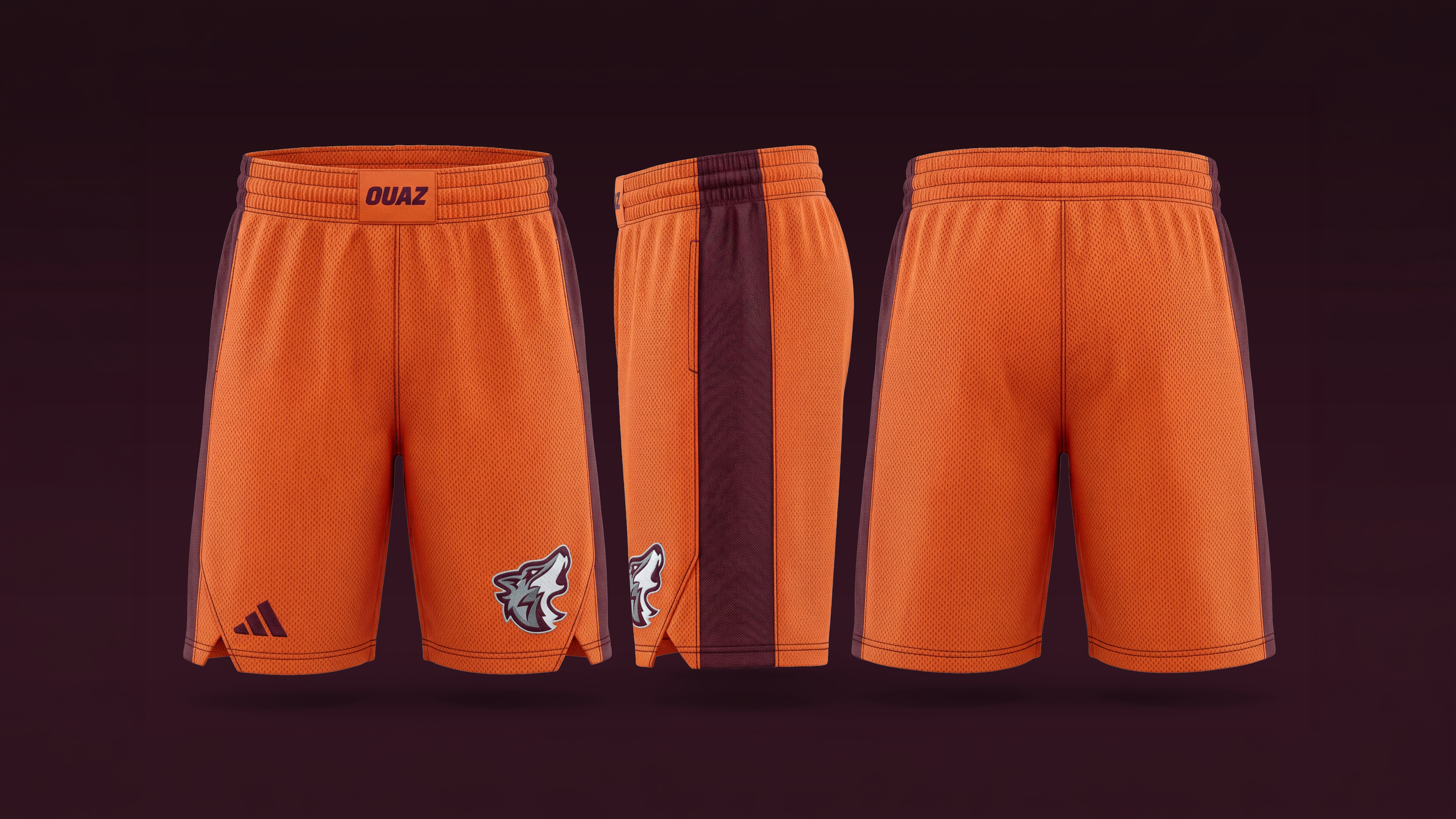 OUAZ basketball shorts