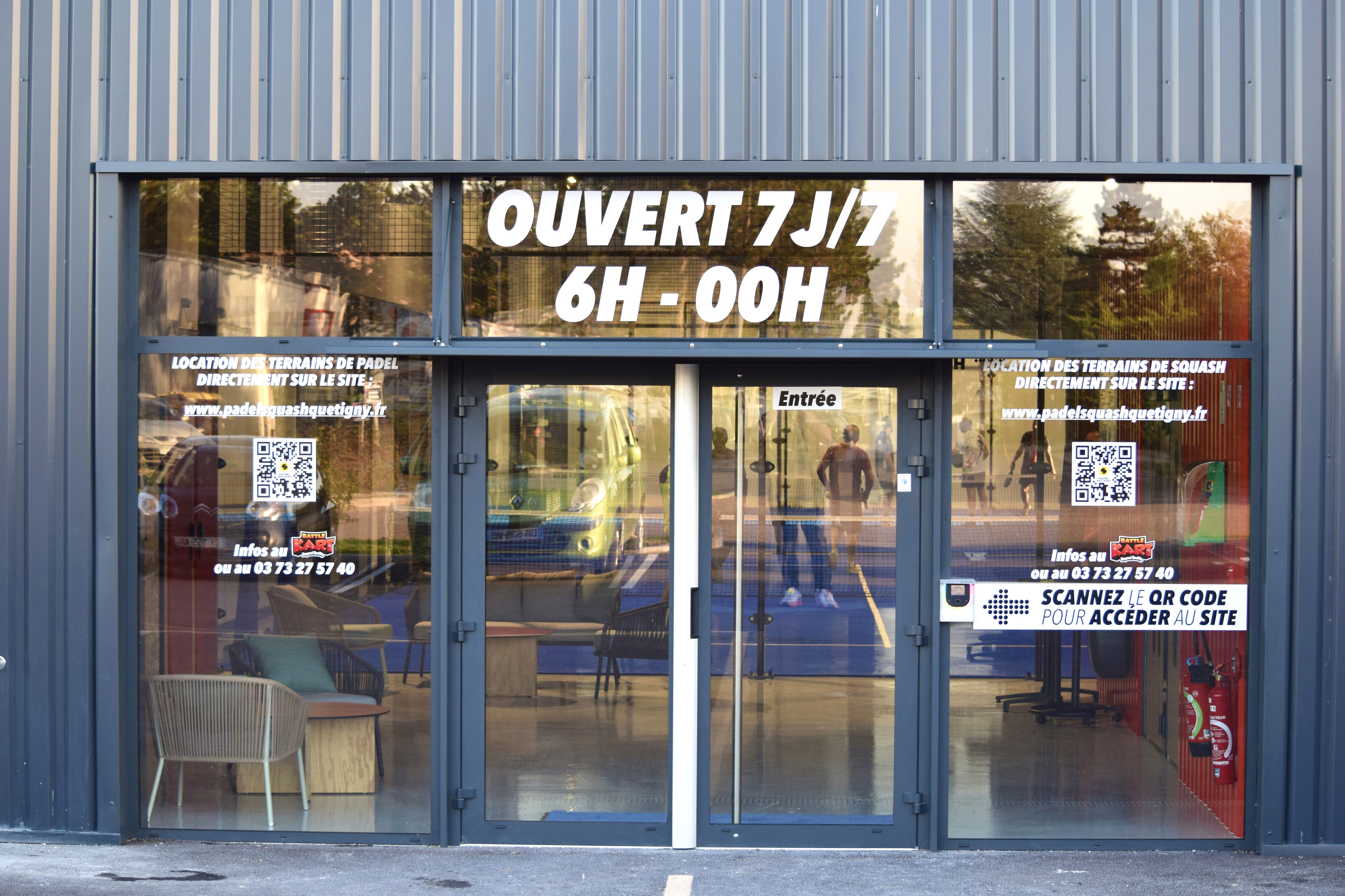 padel et squash activité indoor à Dijon